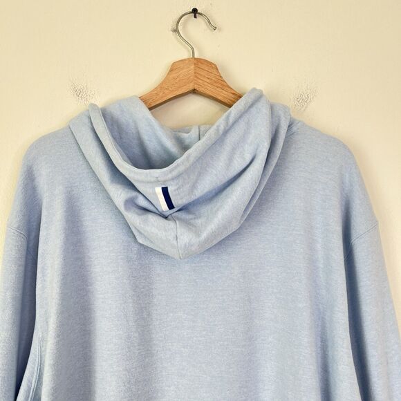 Rhoback Hesi Performance Hoodie Mens 3XL Light Blue Pullover Golf Stretch - Picture 4 of 6